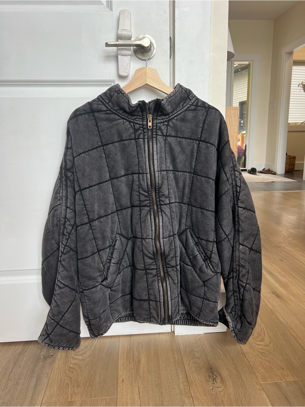 Free people dolman quilted jacket